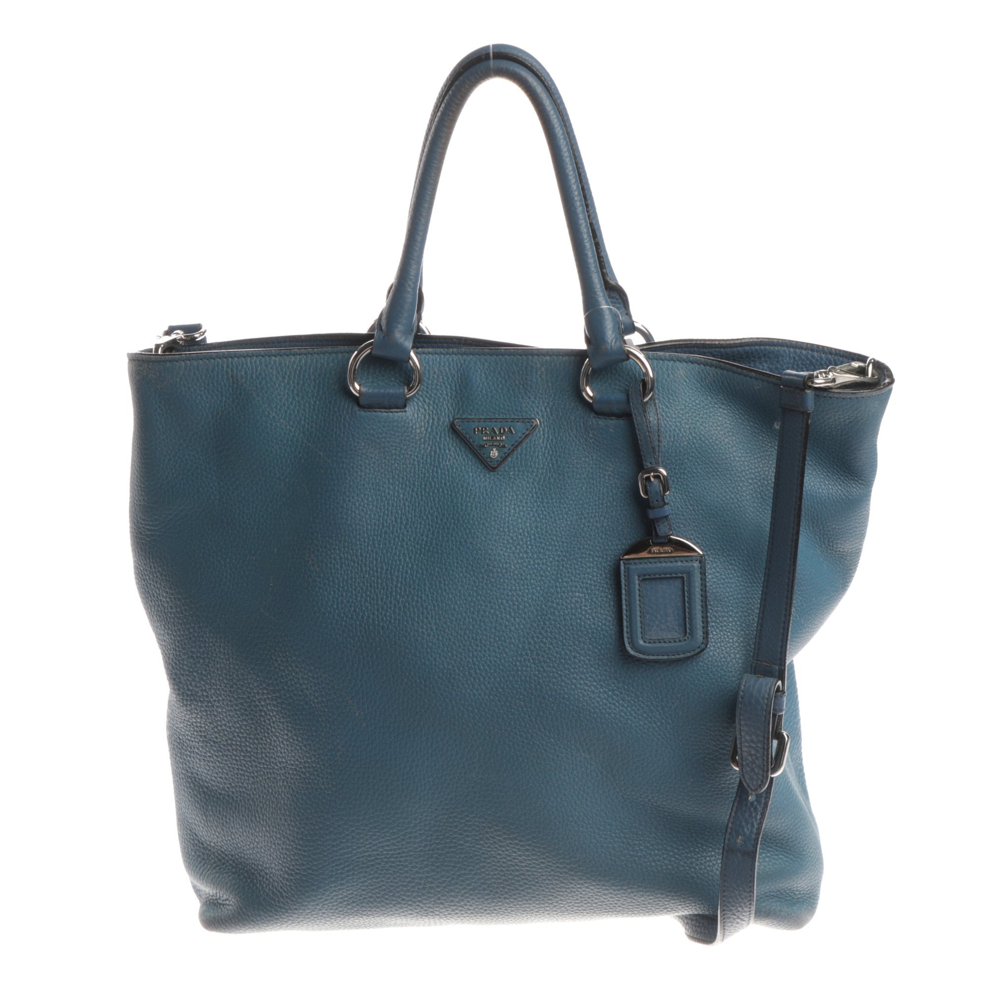 Leather tote