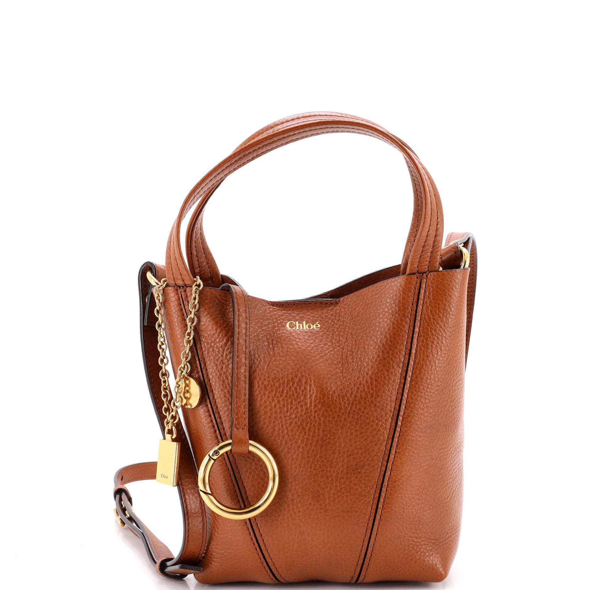 Spin Tote Leather Small