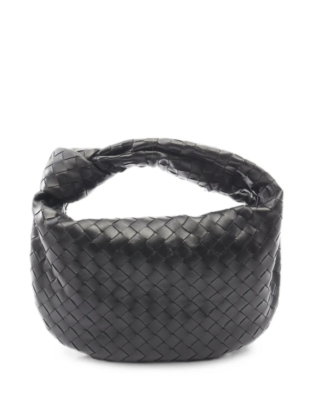 Jodie knotted-detail handbag
