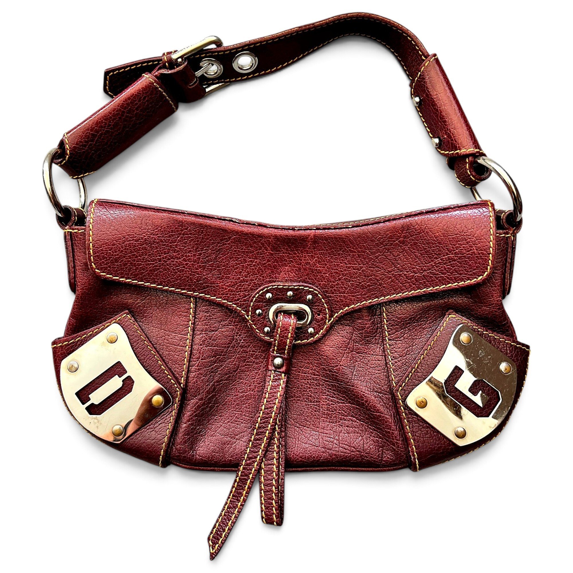 Leather handbag