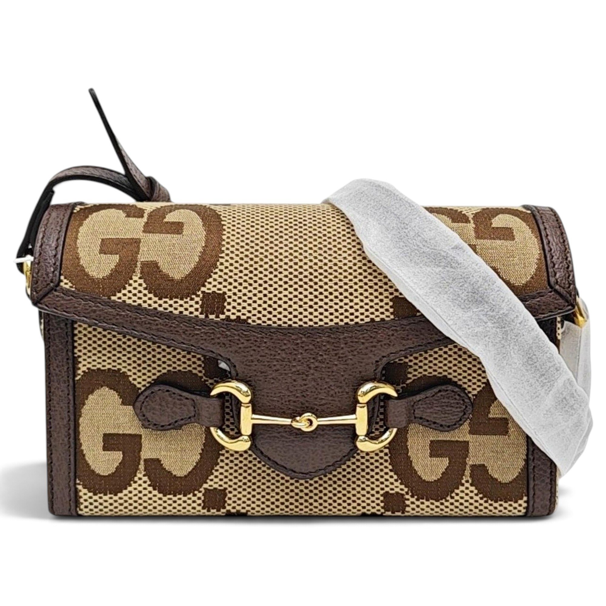 Handle Horsebit 1955 cloth handbag