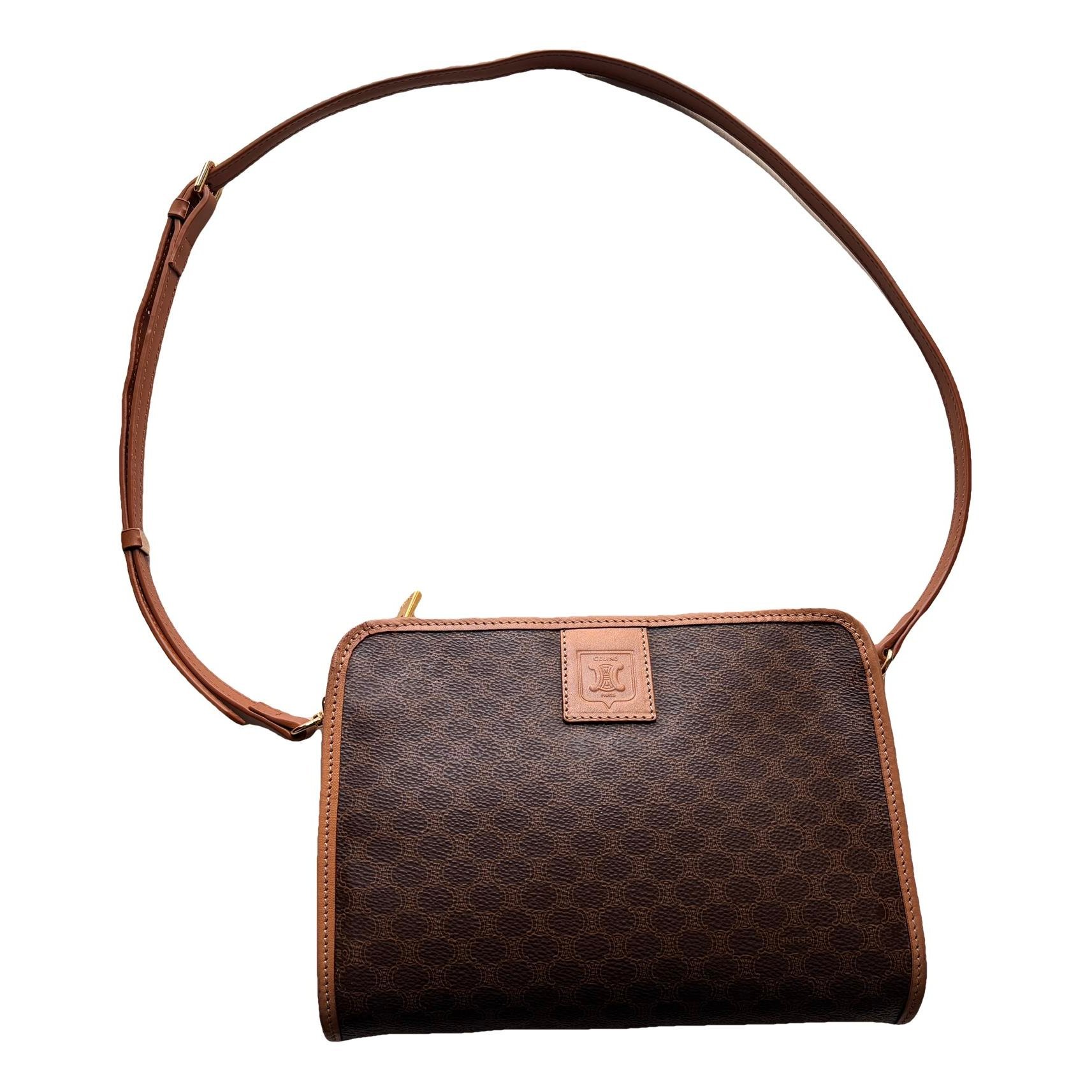 Folco leather crossbody bag