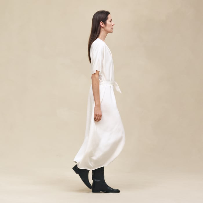 Blanc Cassé "H Kelly" Caftan
