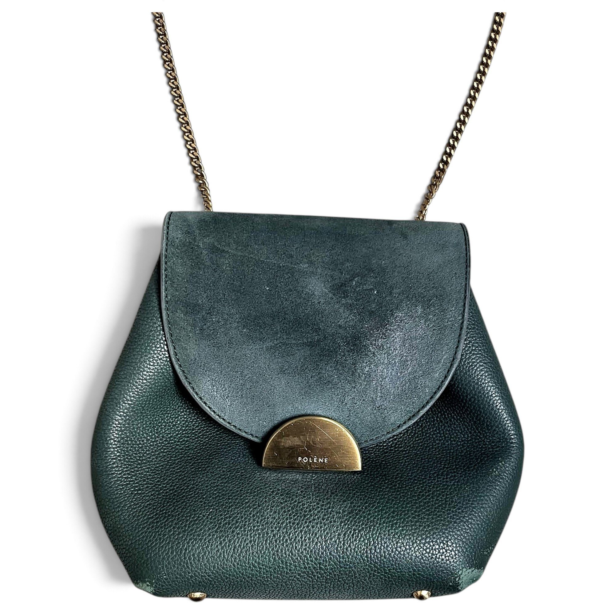 Polene Numéro un mini leather handbag