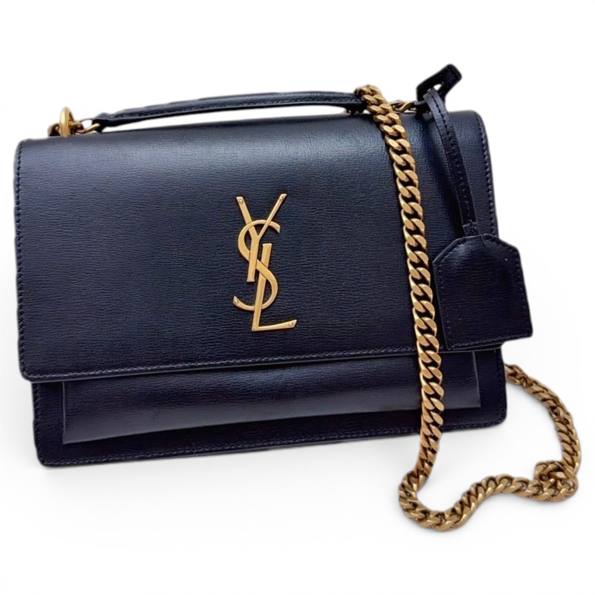 Sunset leather handbag