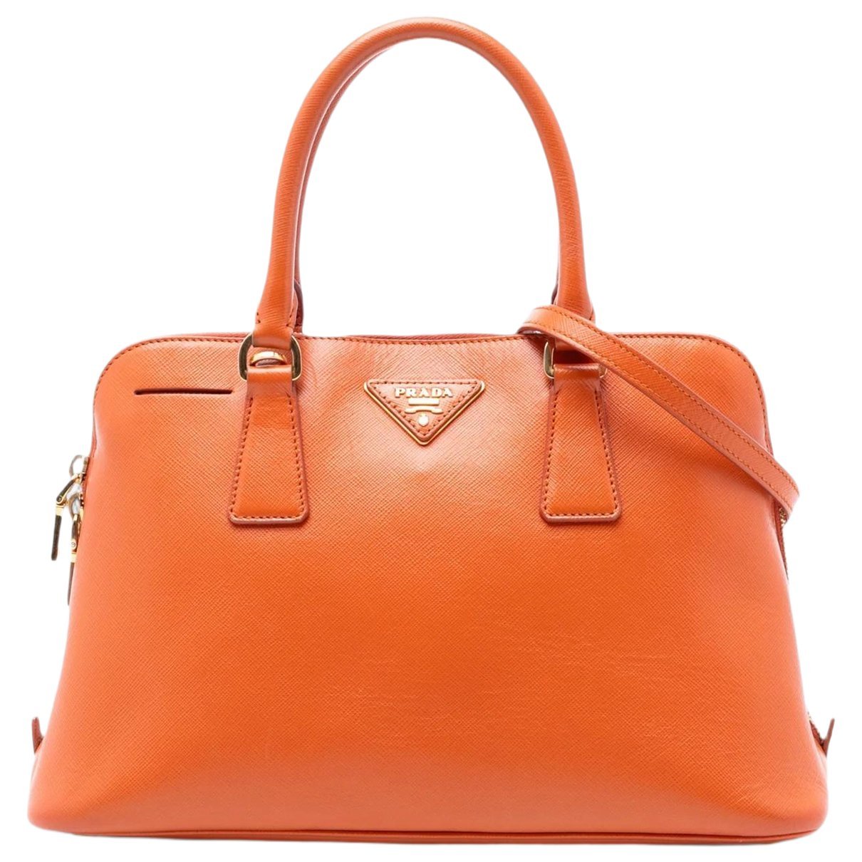 Promenade leather satchel