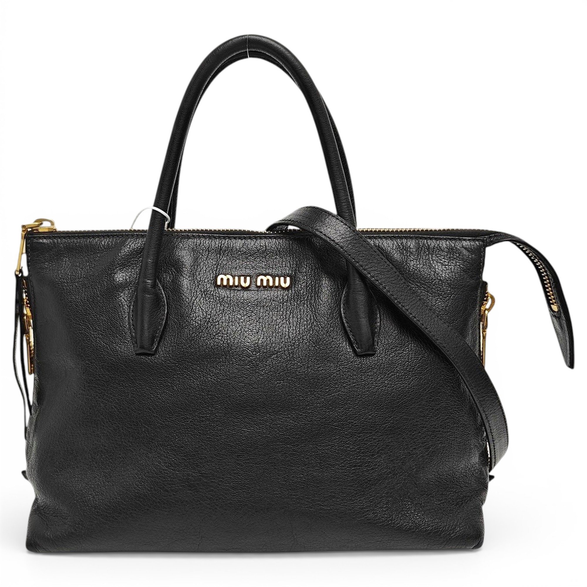 Leather handbag