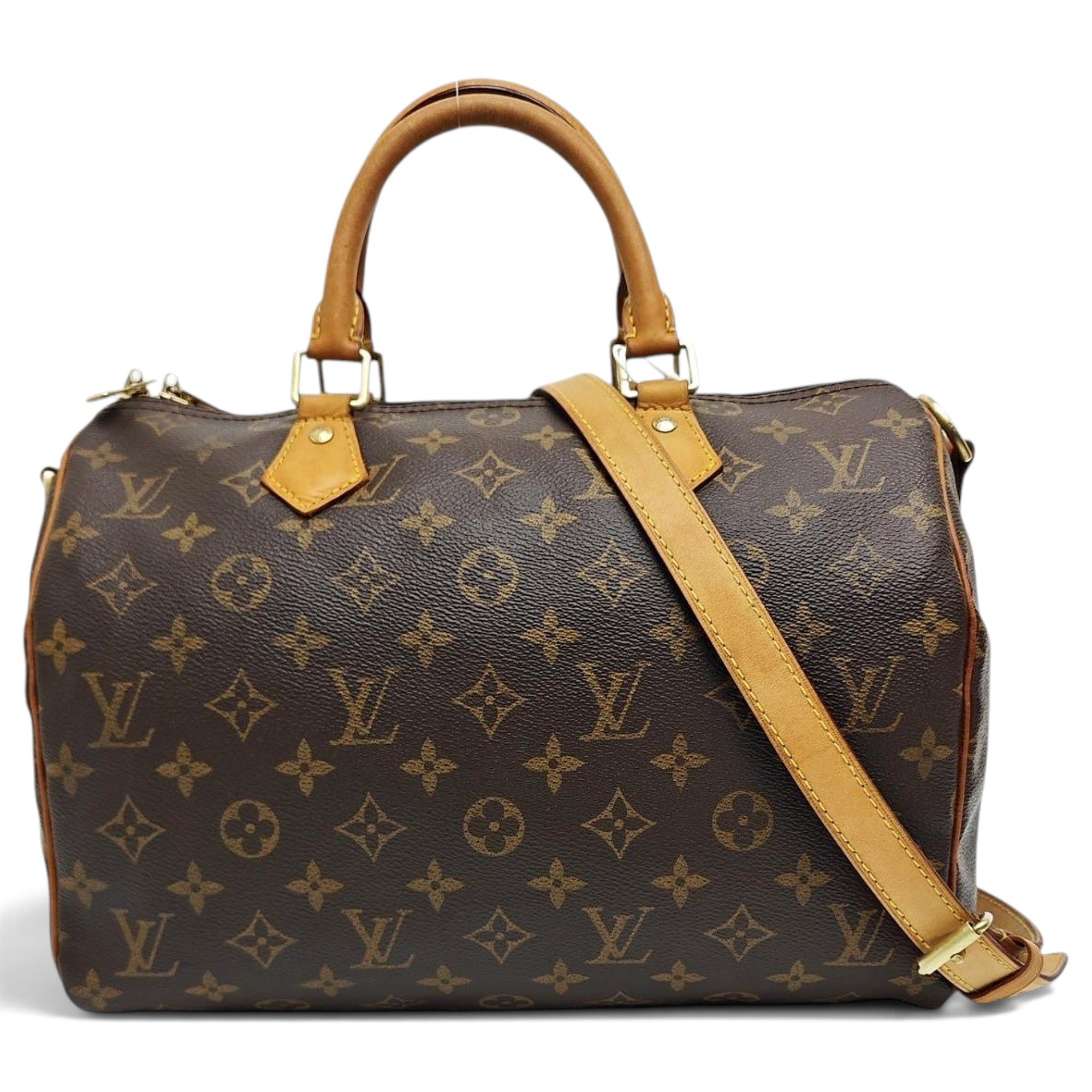 Nano Speedy / Mini HL leather handbag