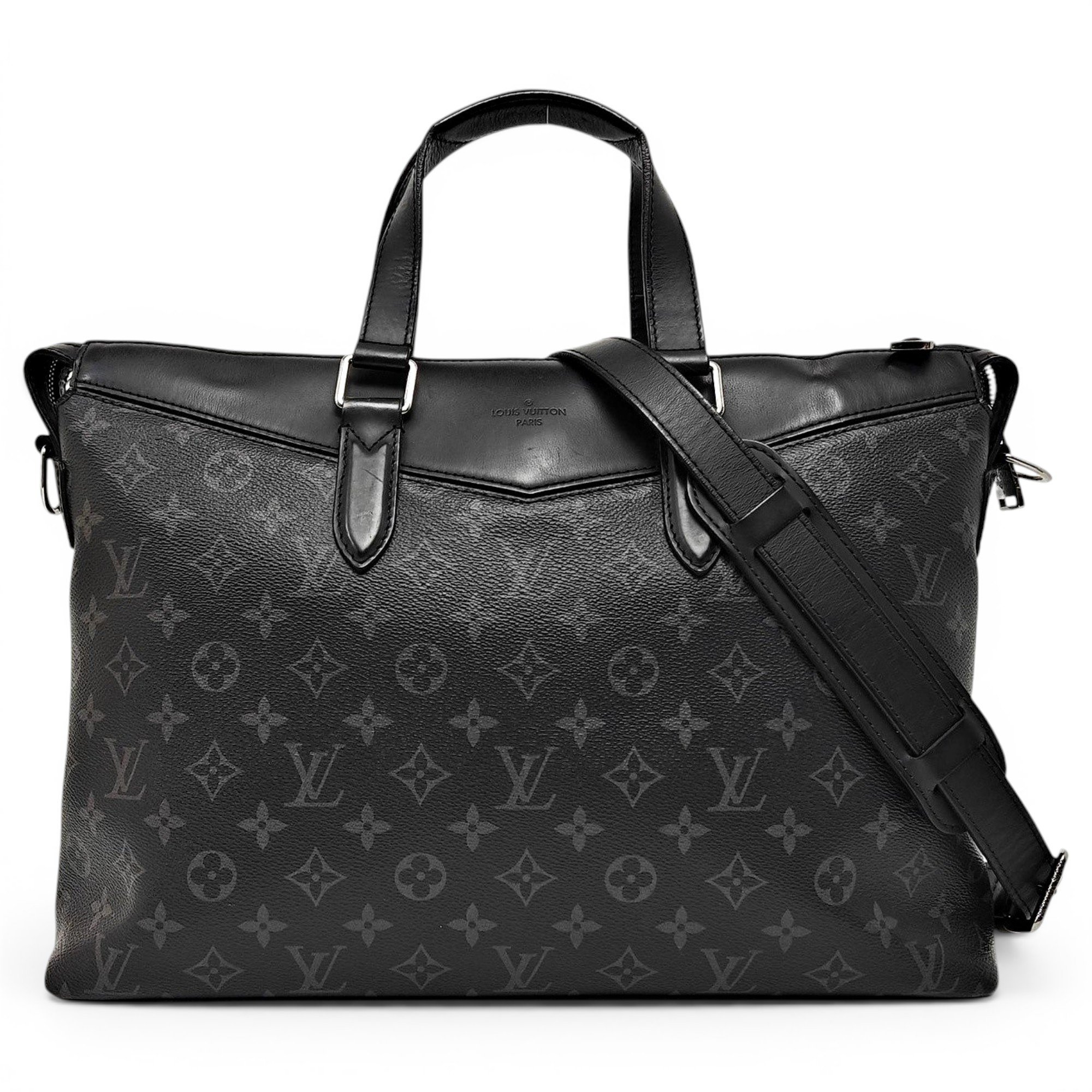 Explorer plissé leather handbag