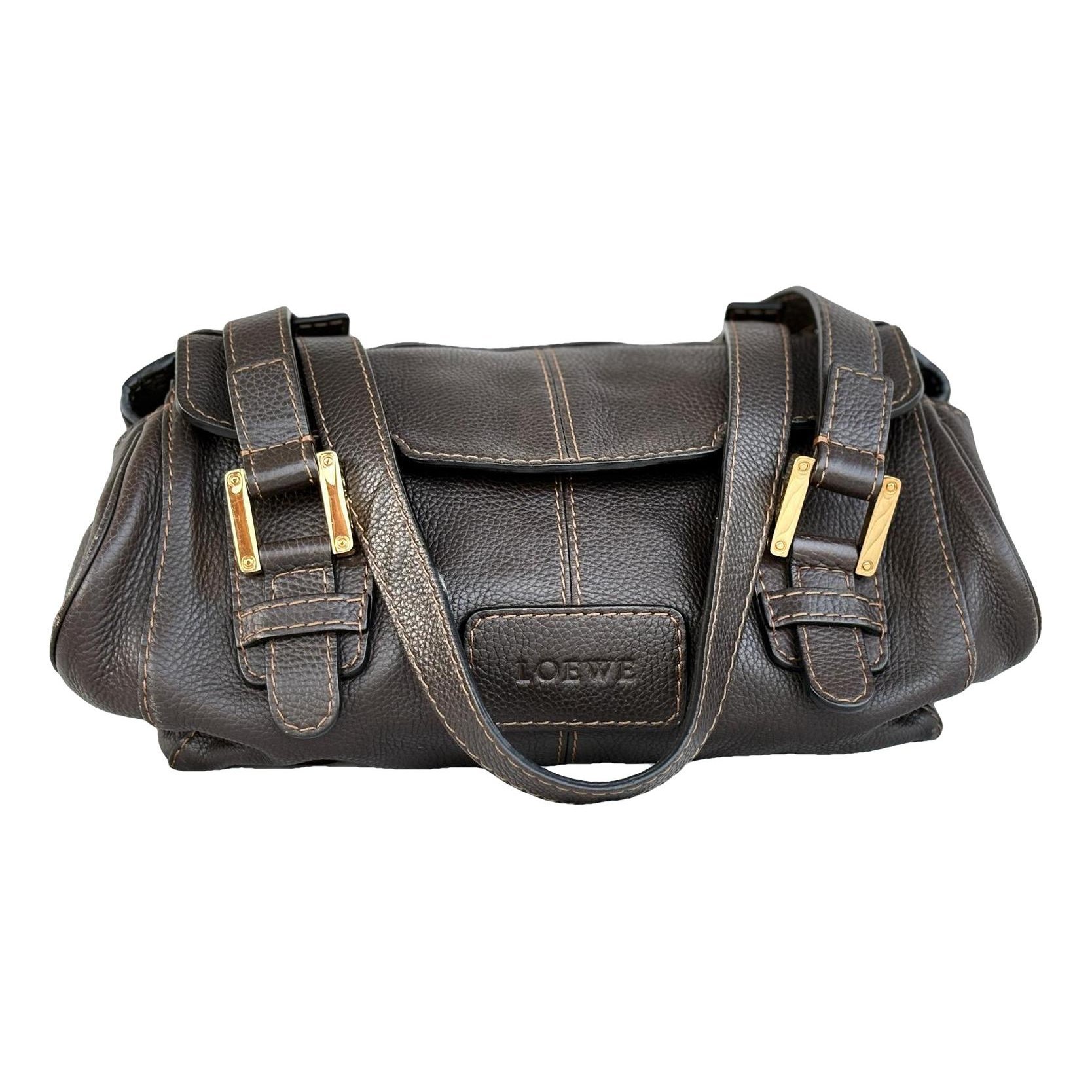 Leather handbag