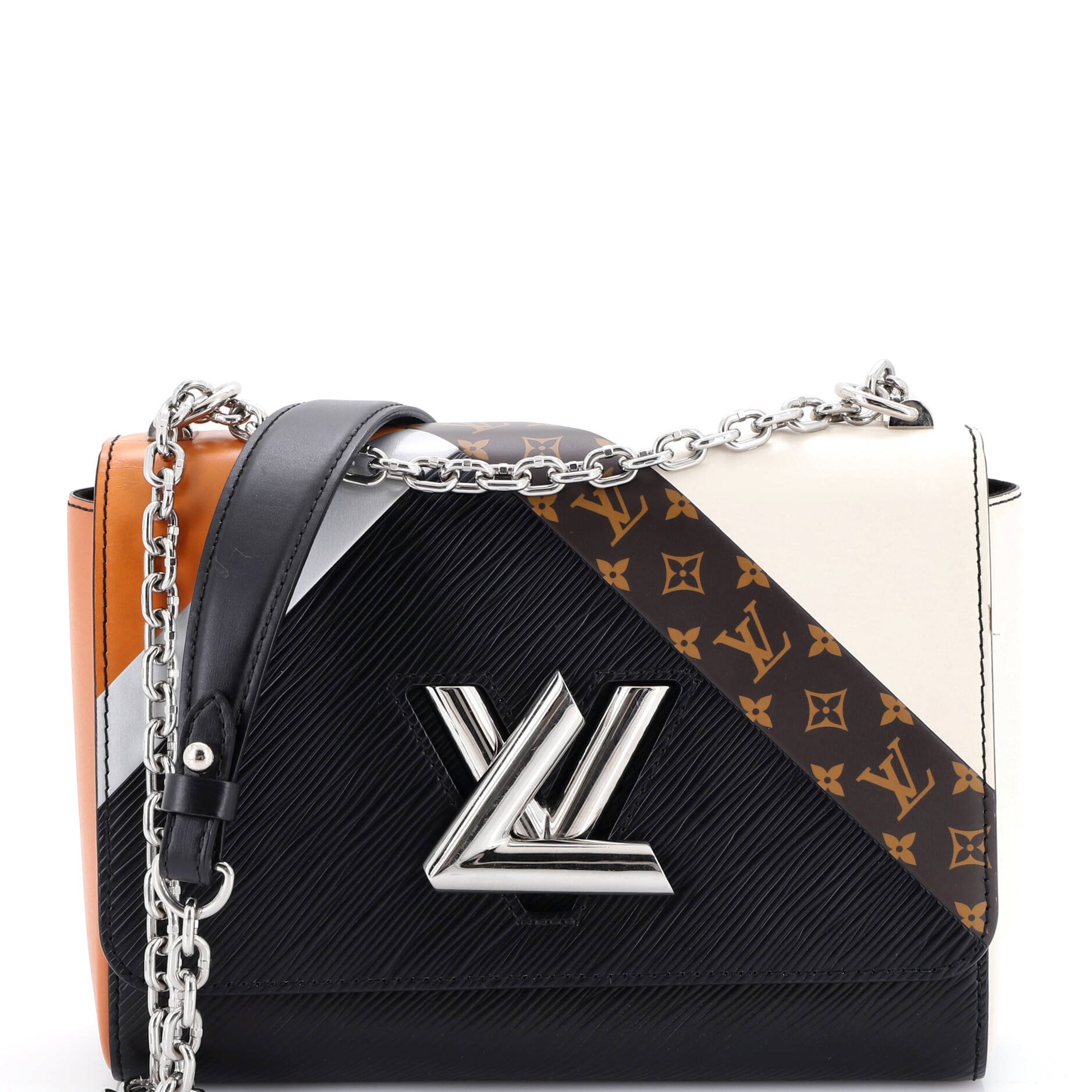 Louis Vuitton Twist Handbag Limited Edition Monogram Canvas and Leather MM