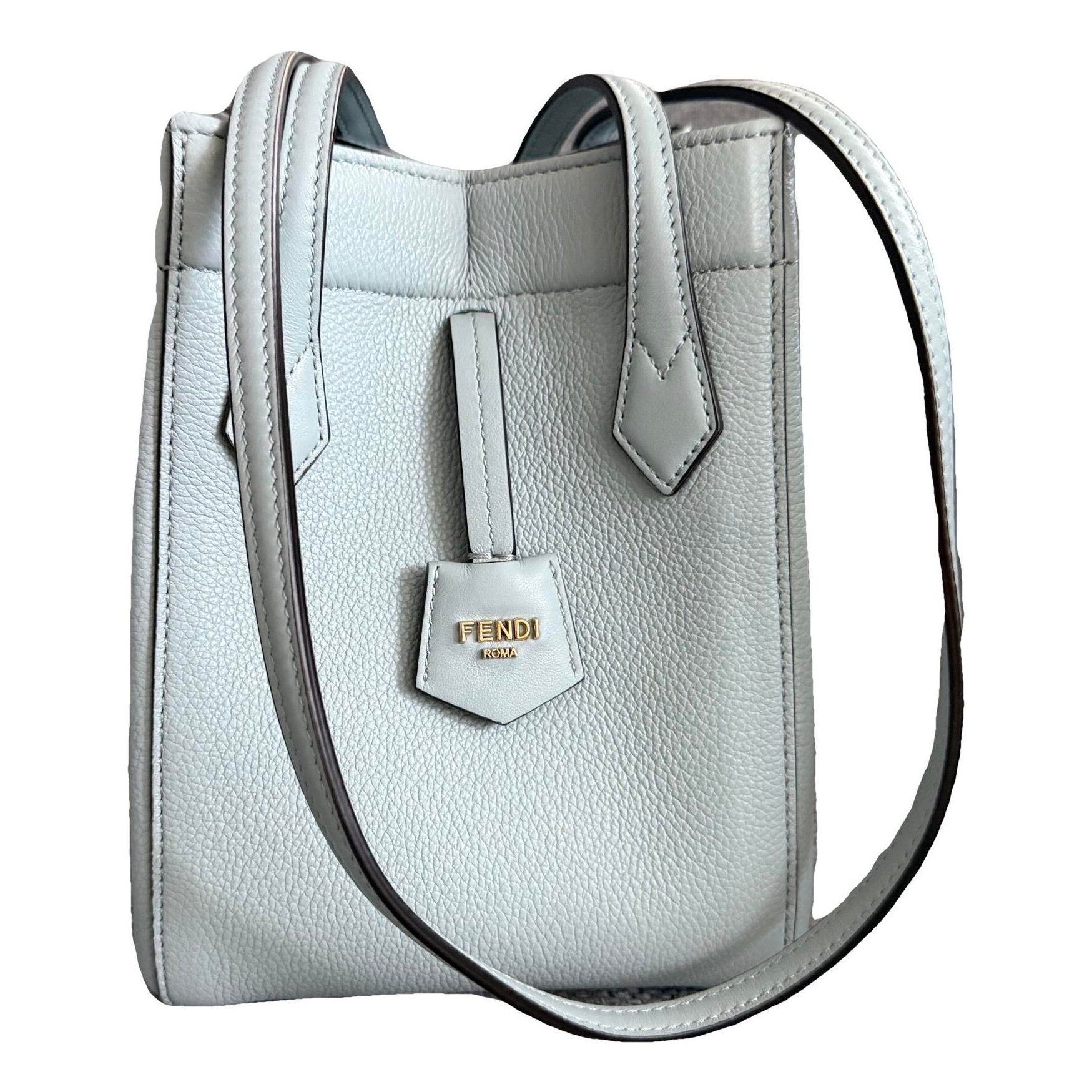 Origami leather handbag