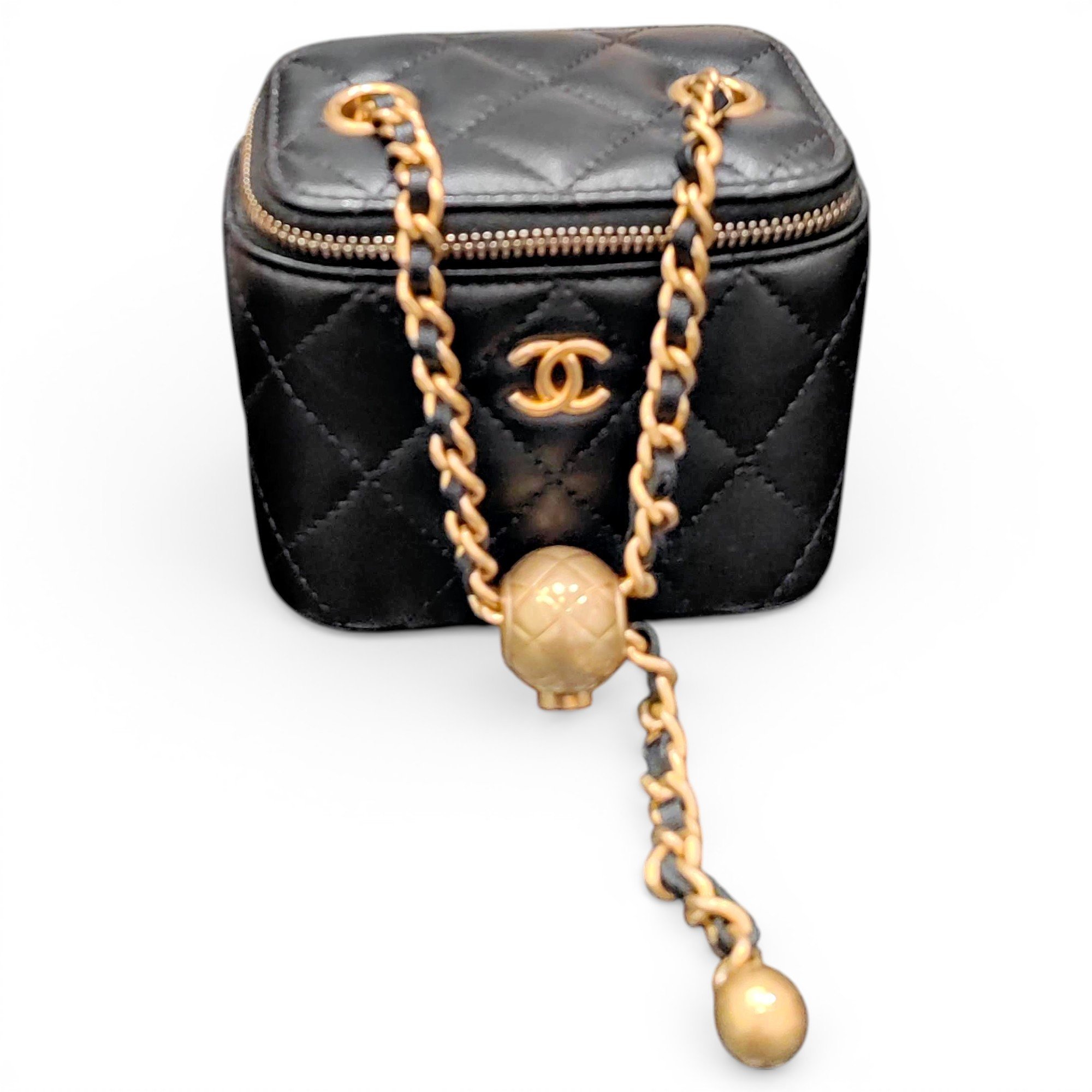 Chanel Trendy CC Vanity leather handbag