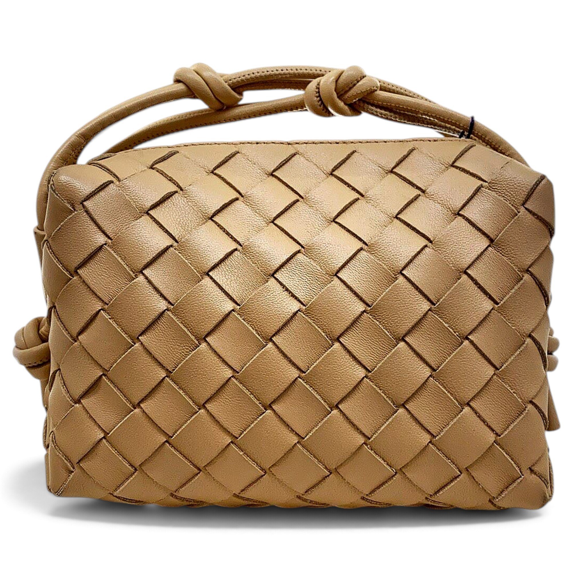Loop leather crossbody bag