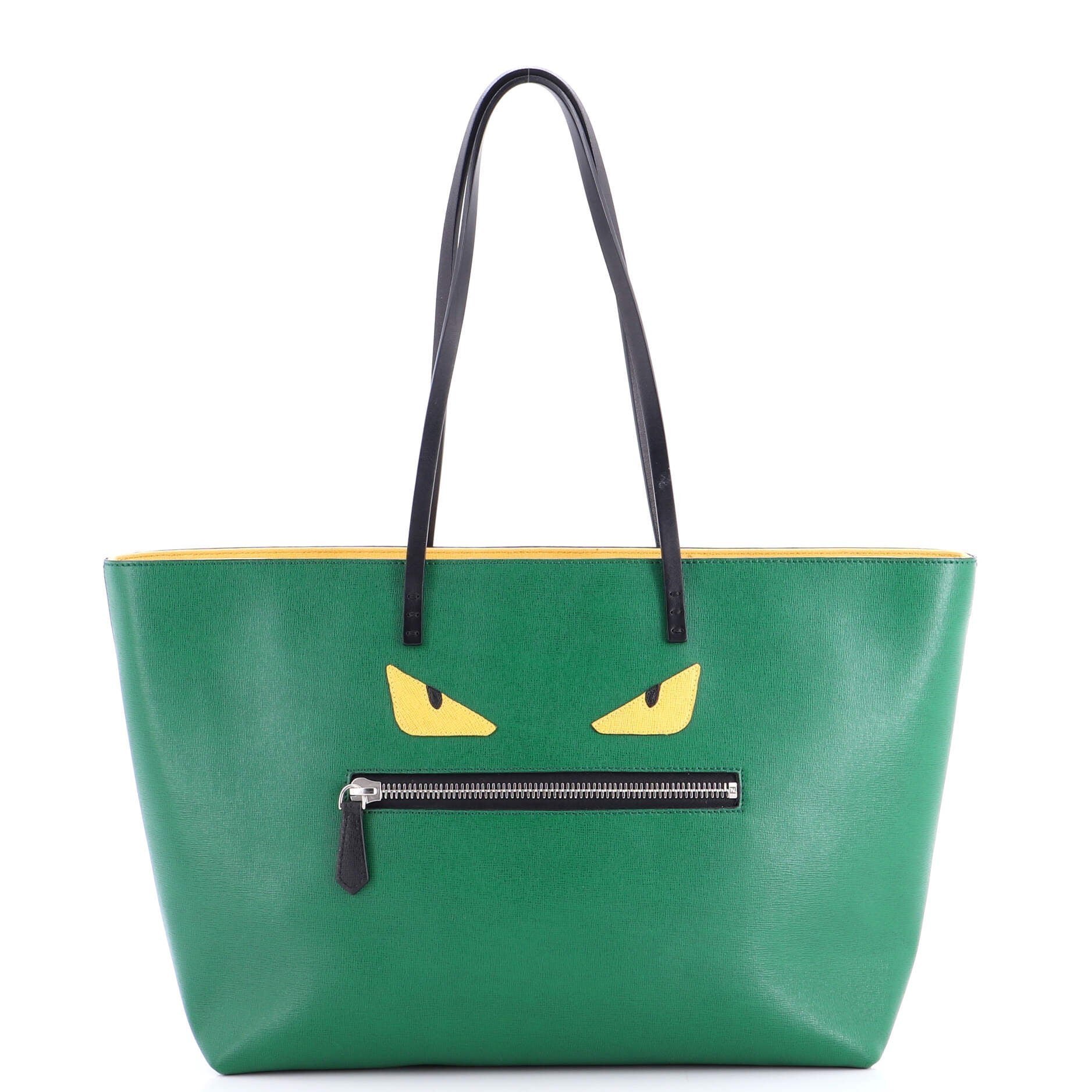 Leather tote