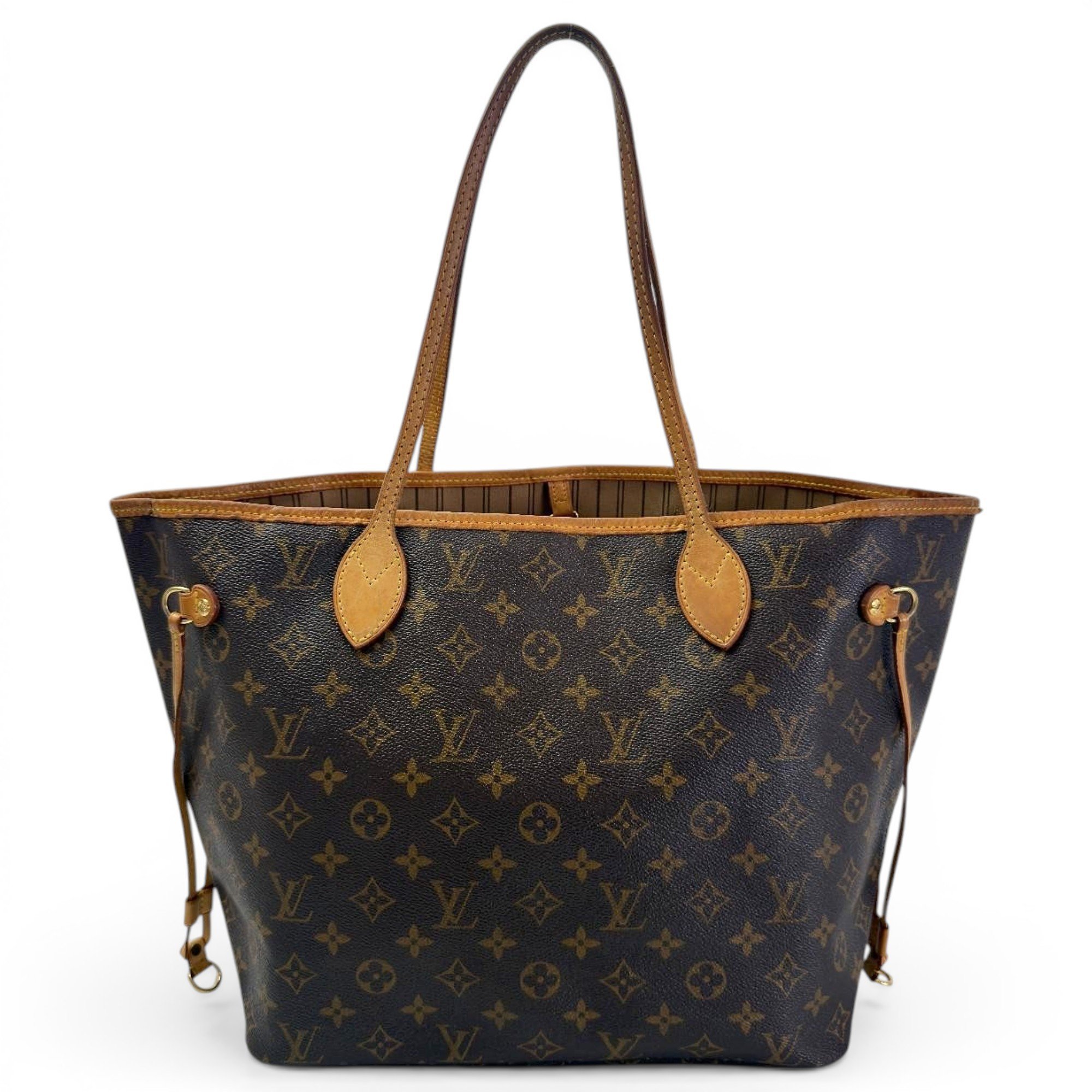 Neverfull leather tote
