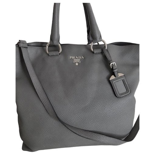 Leather tote