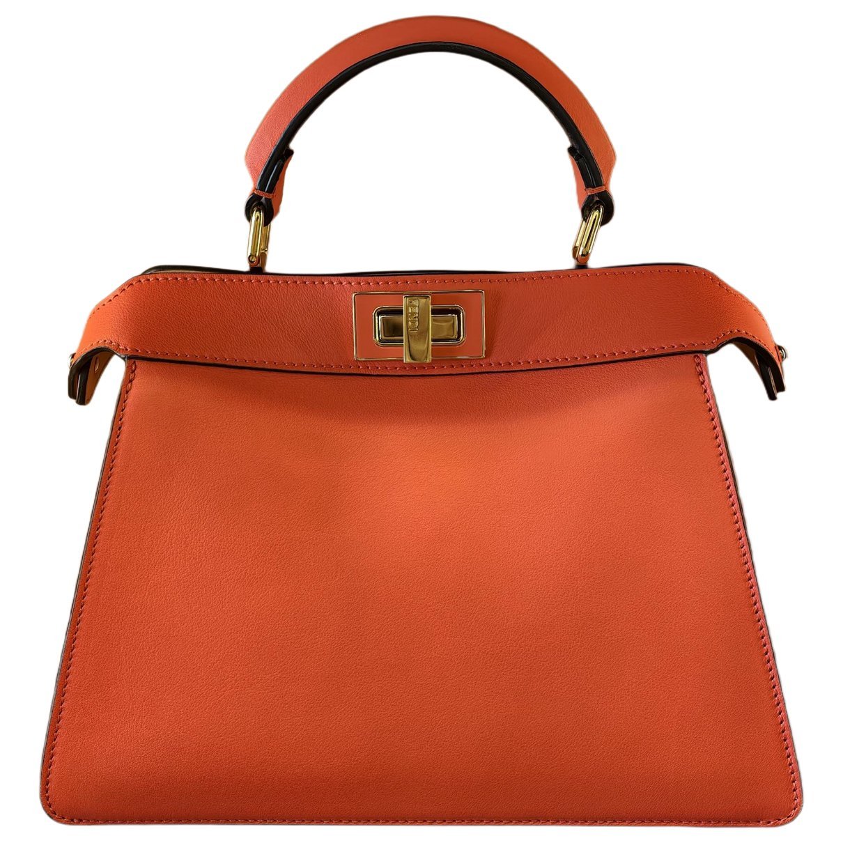 Peekaboo leather crossbody bag