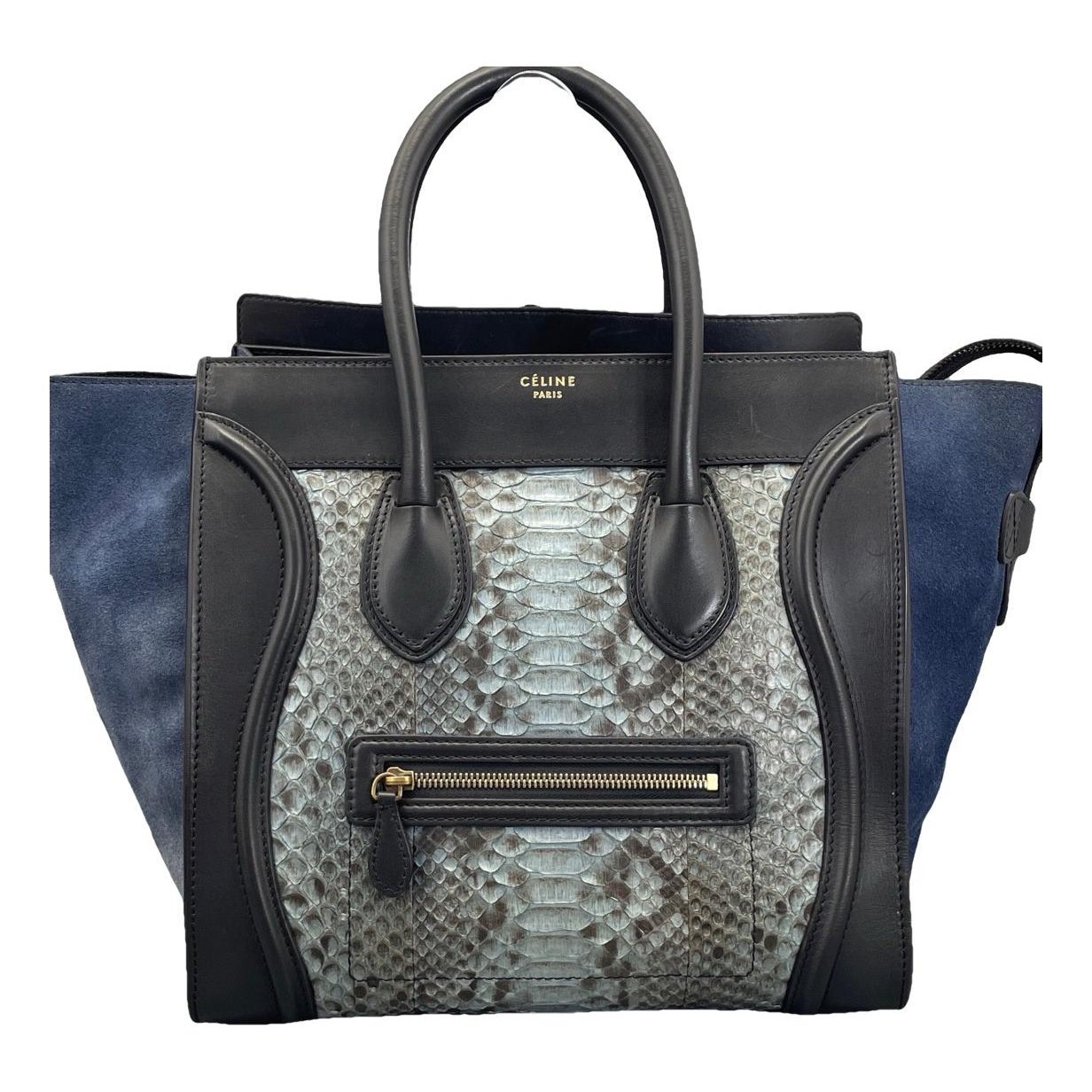 Luggage leather handbag