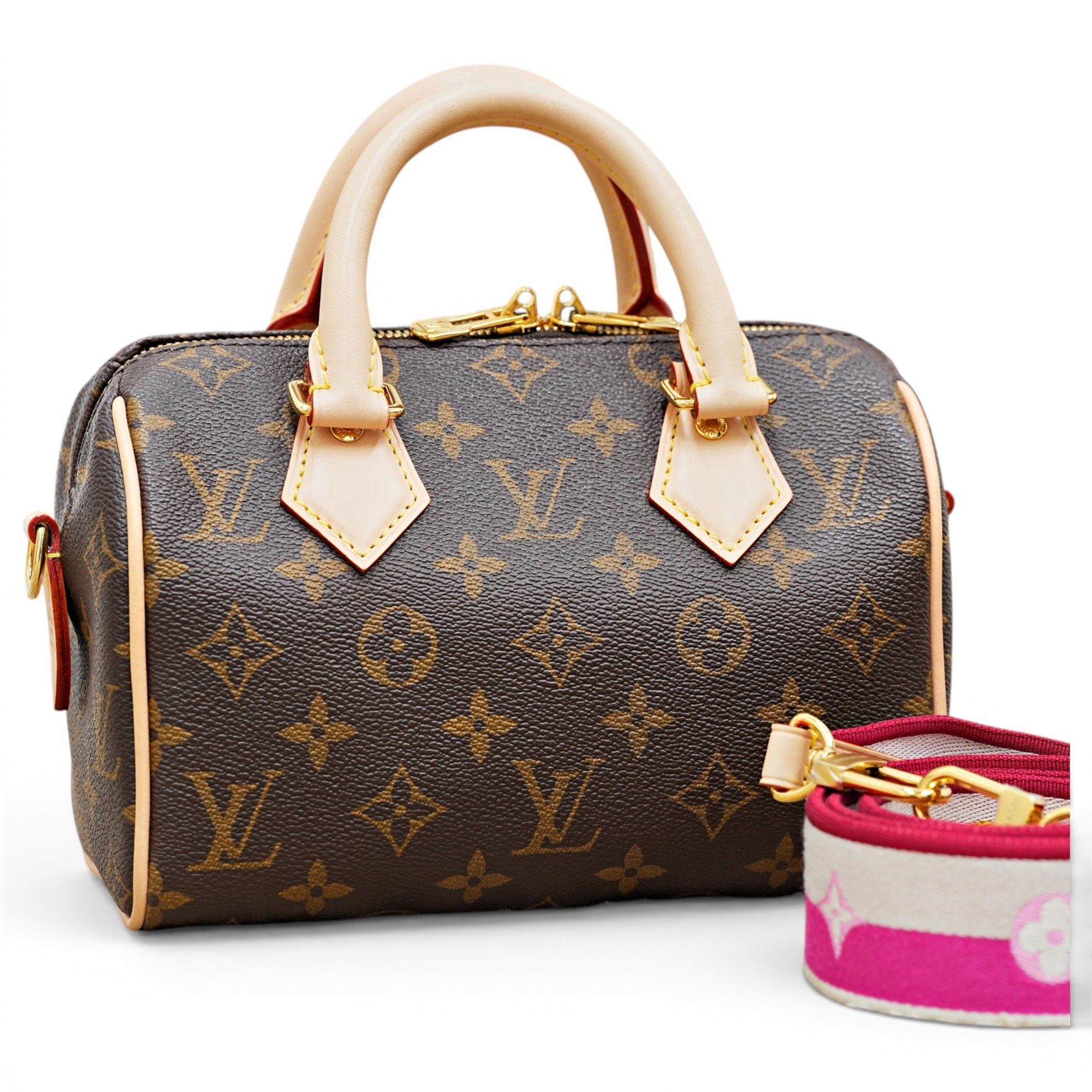 Speedy Bandoulière leather handbag