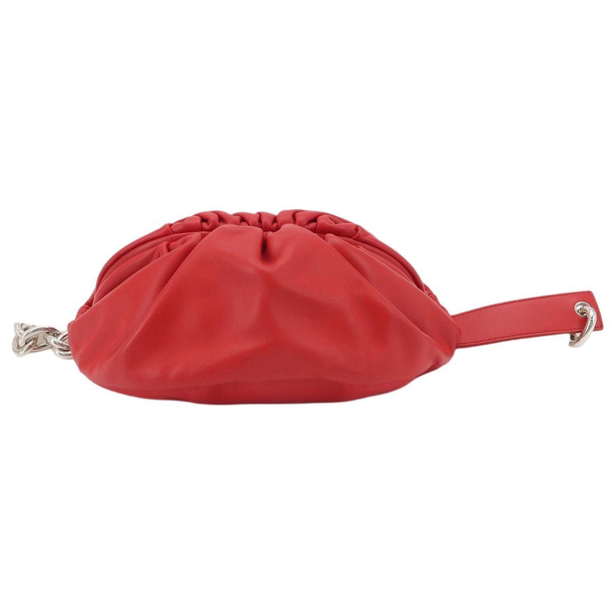 Pouch leather handbag