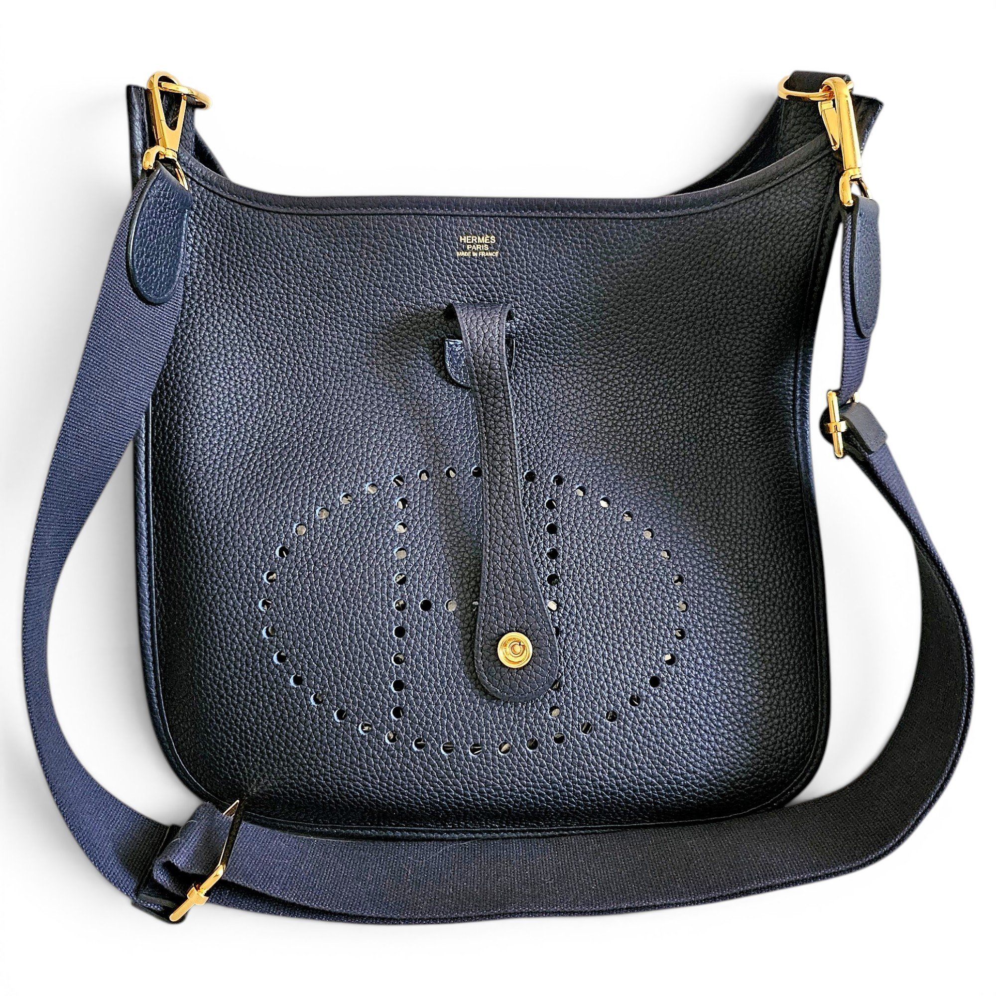 Evelyne leather crossbody bag