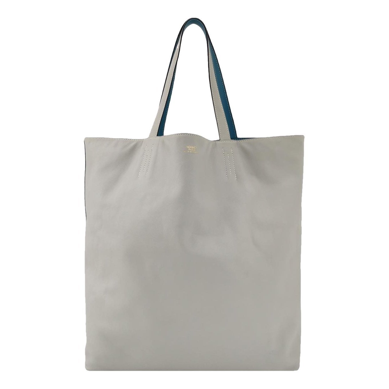 Double sens faux fur tote