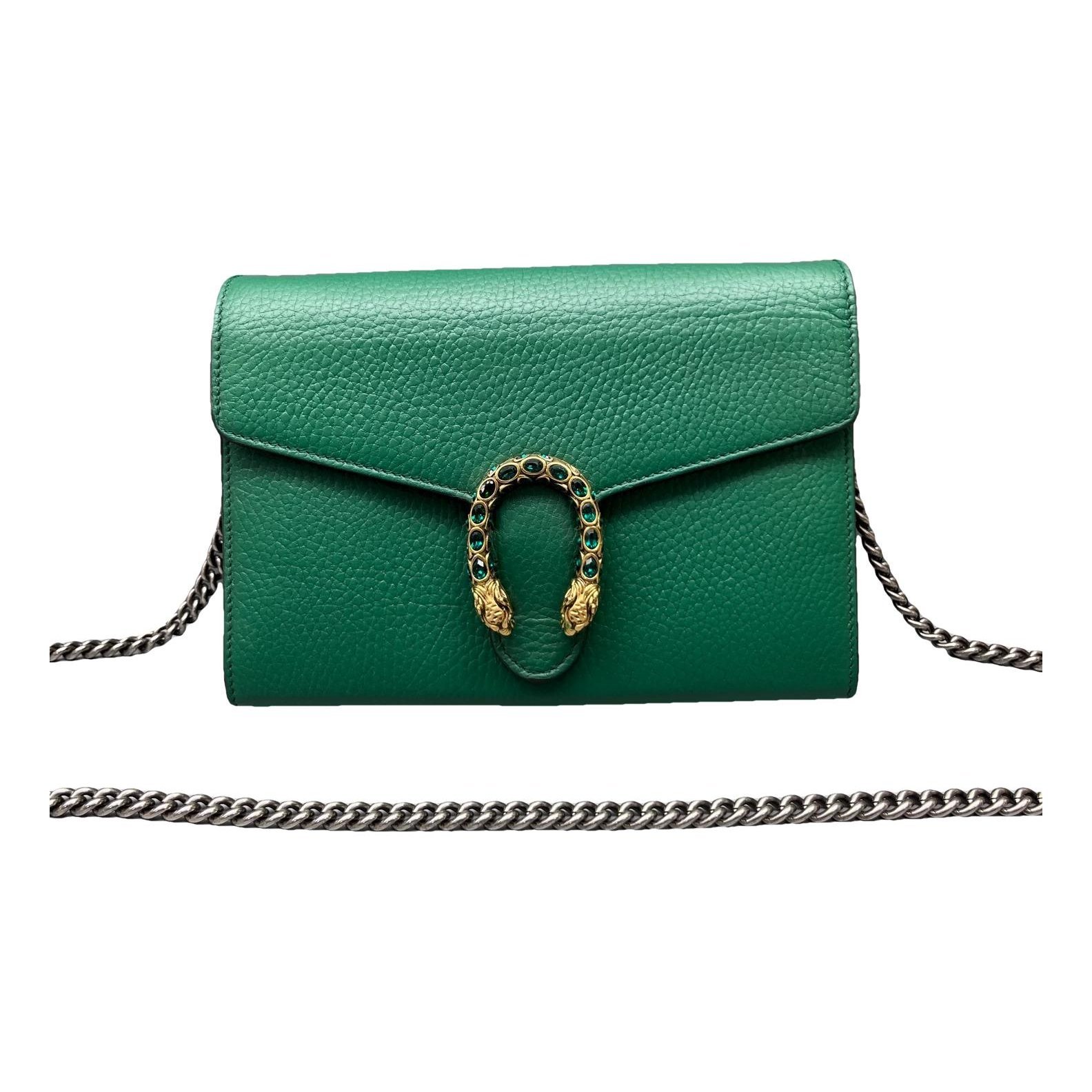 Dionysus Chain Wallet leather handbag