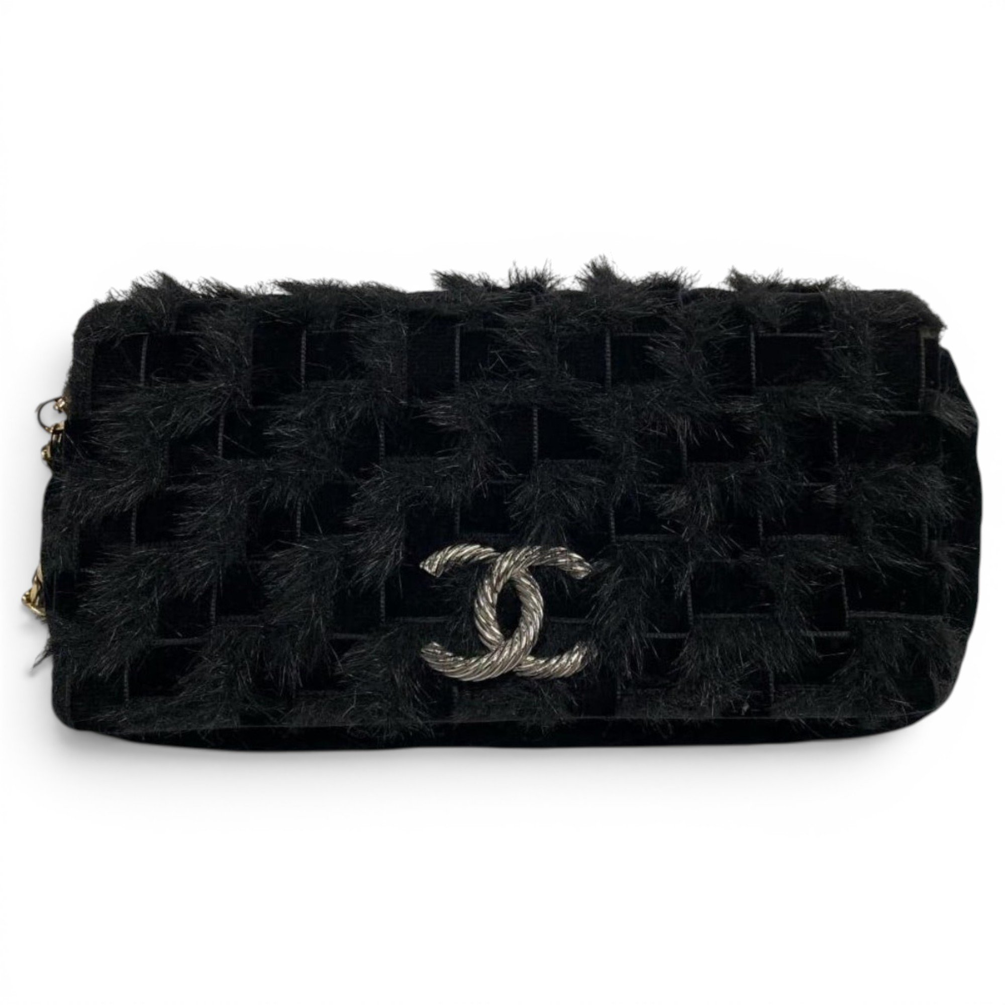 Velvet handbag