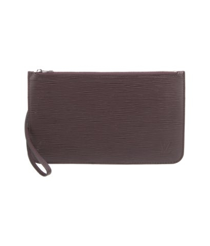 Louis Vuitton Vuitton Epi Leather Neverfull Pouch