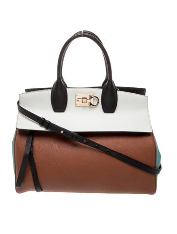 Salvatore Ferragamo Leather Crossbody Bag