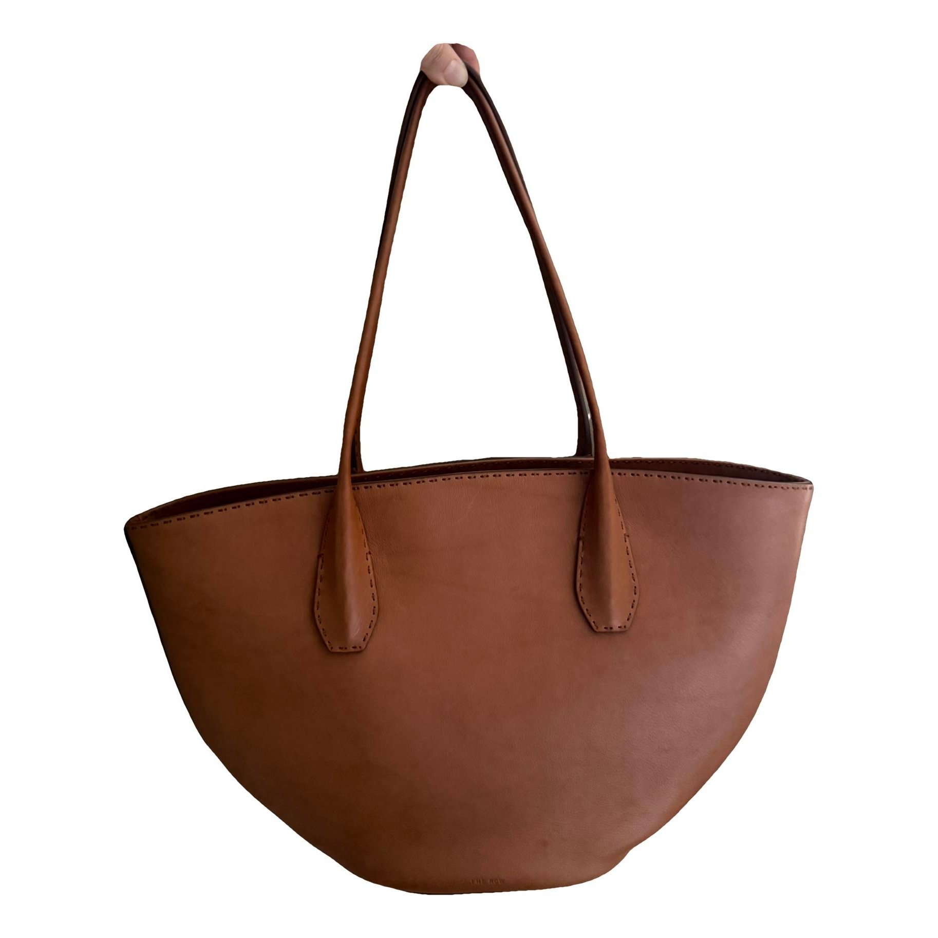 The Row Leather tote