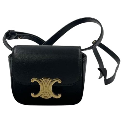Triomphe leather handbag