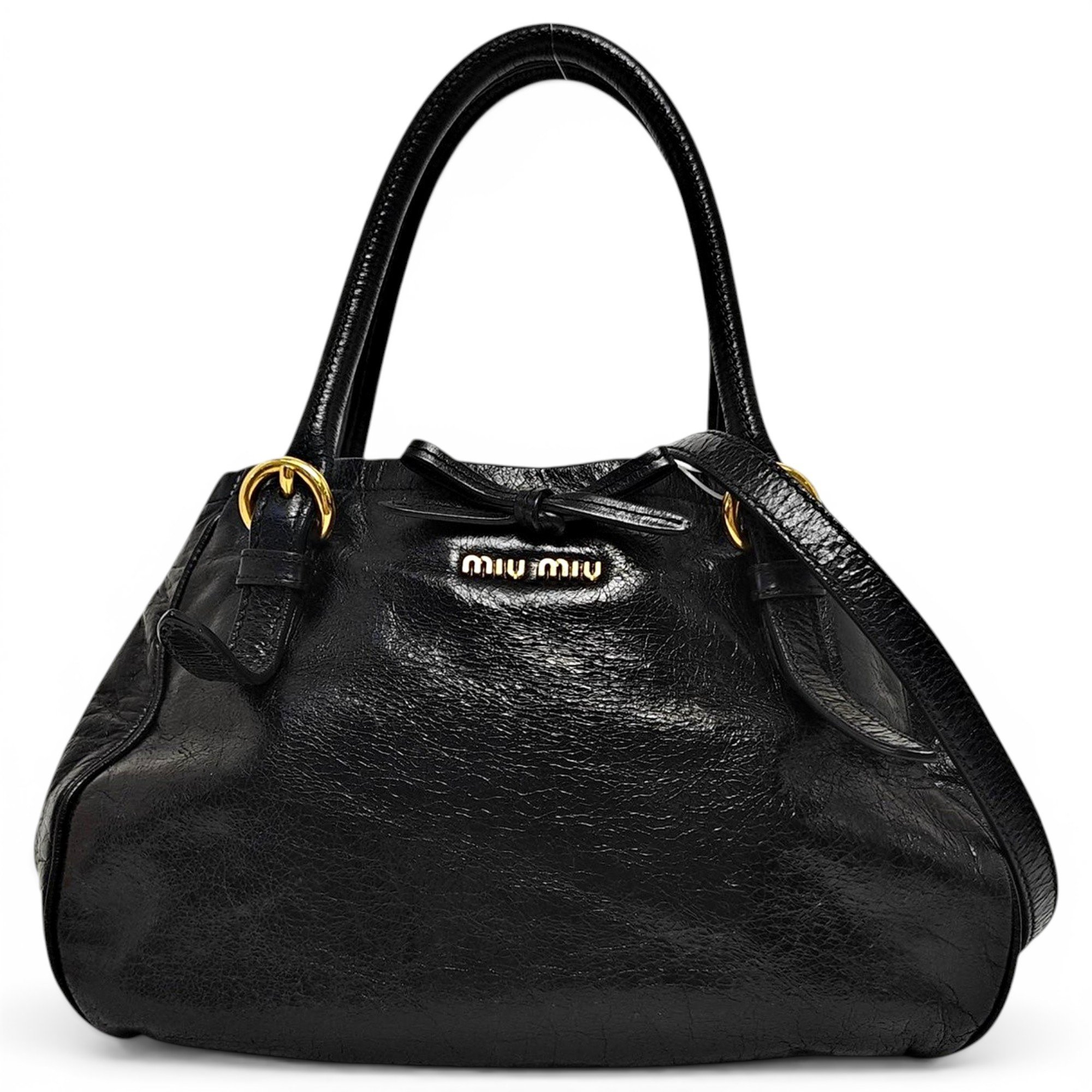 Leather handbag