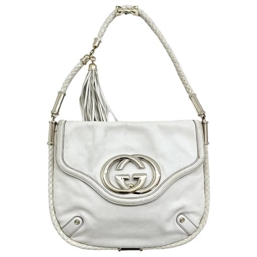 Britt leather handbag