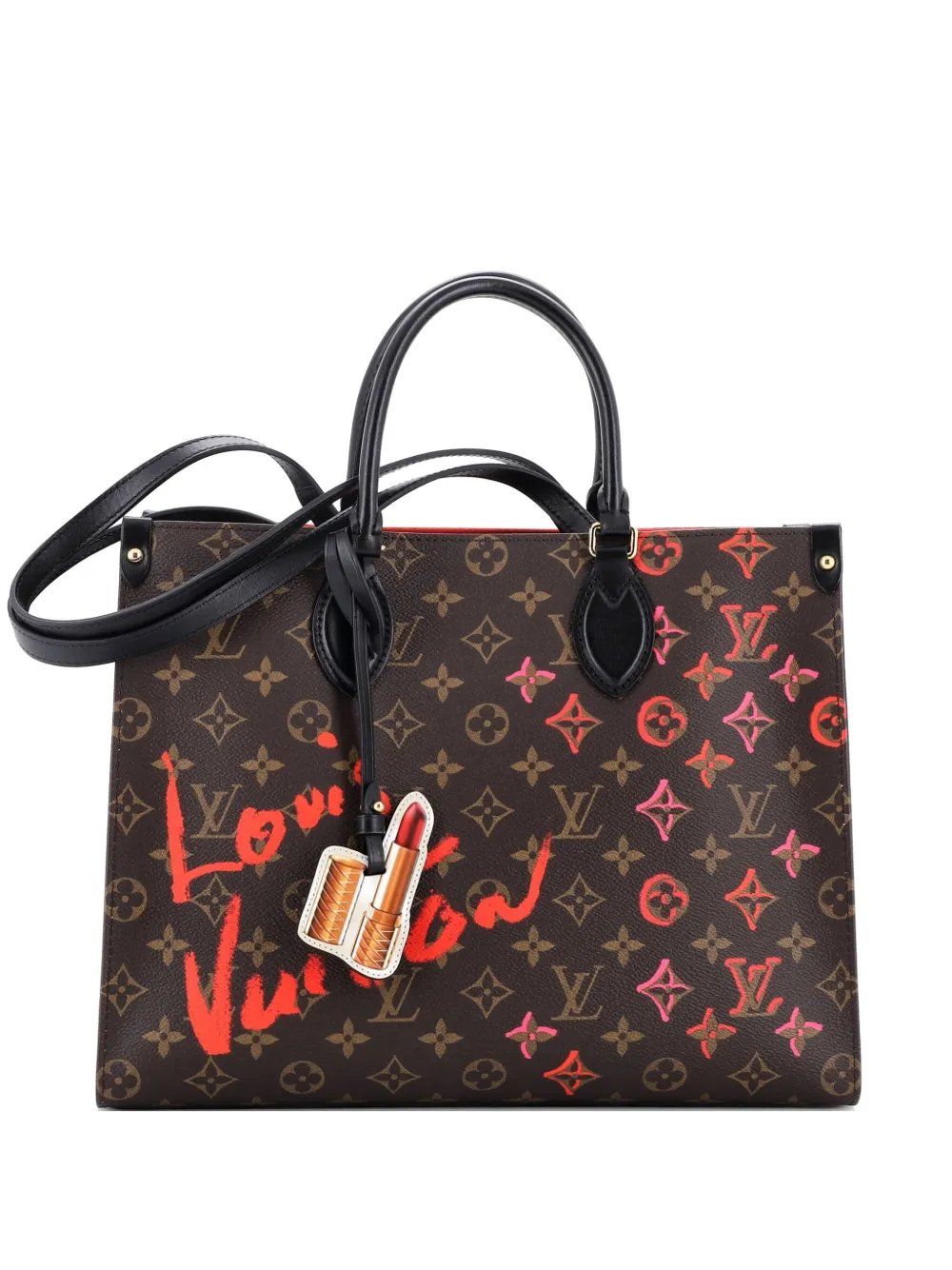 OnTheGo Tote Limited Edition Fall in Love Monogram Canvas MM shoulder bag