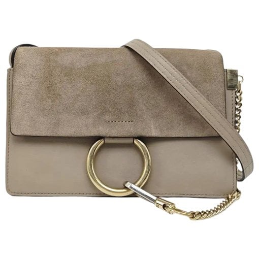 Faye leather crossbody bag