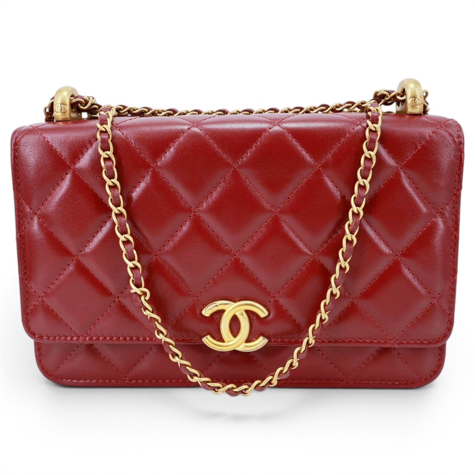 Leather crossbody bag