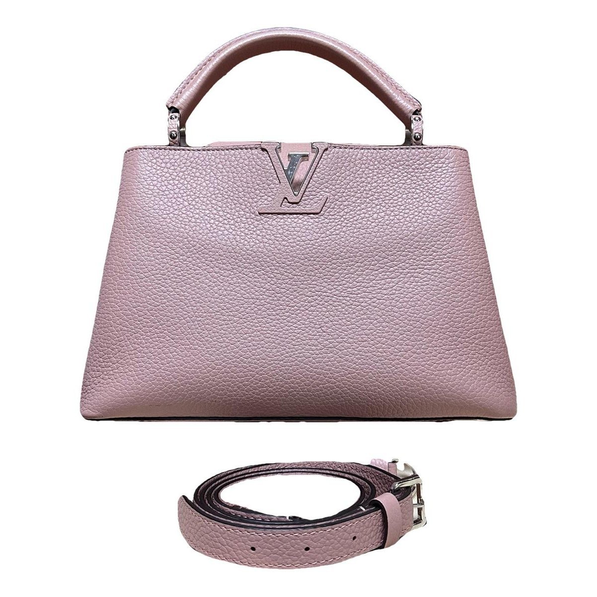 Capucines leather handbag