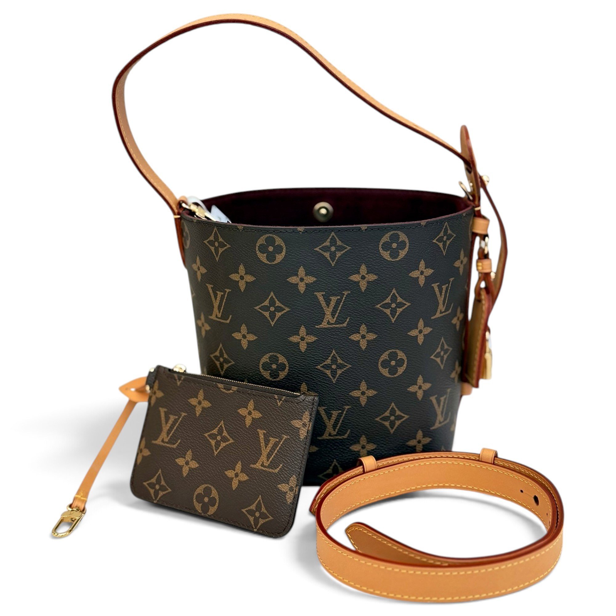 Drouot leather handbag