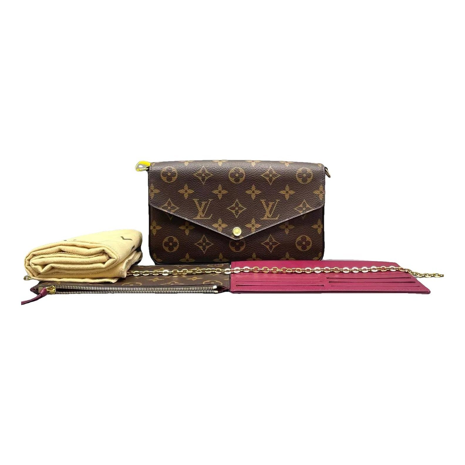 Leather crossbody bag