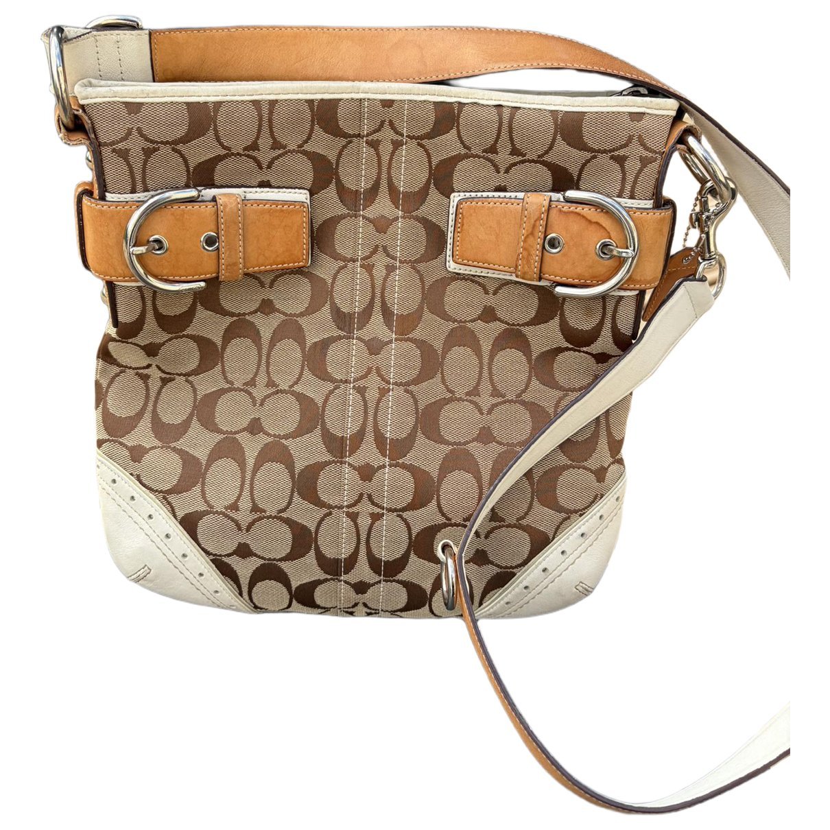 Leather crossbody bag