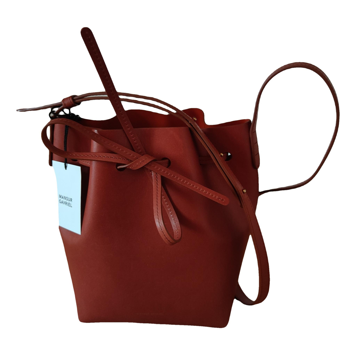 Mansur Gavriel Bucket leather handbag
