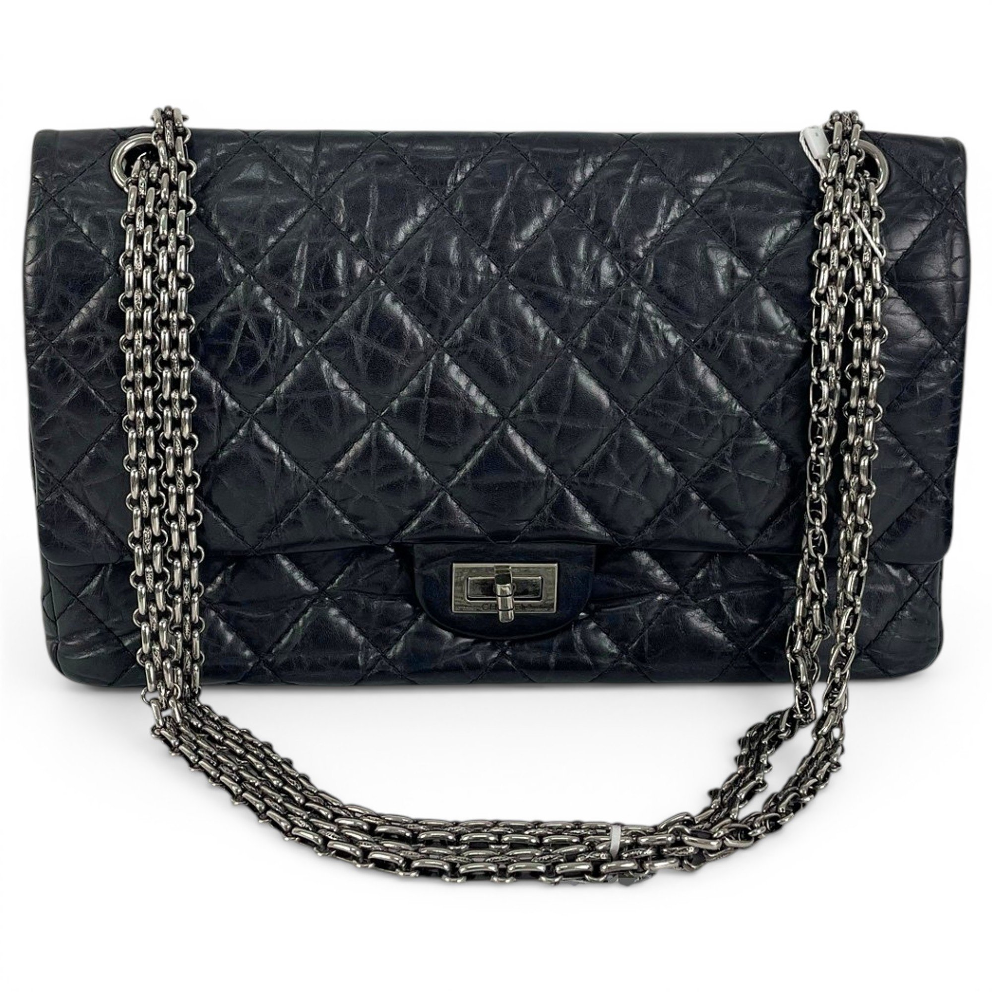 2.55 leather handbag