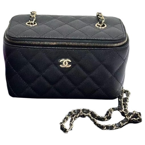 Trendy CC Vanity leather handbag