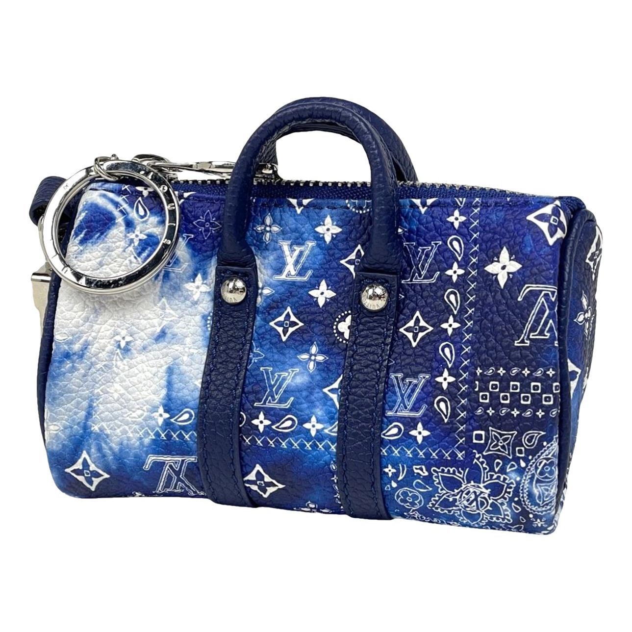 Keepall leather travel bag