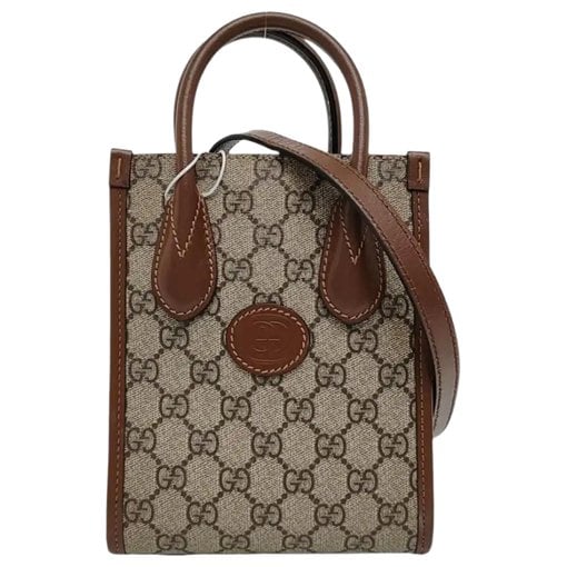 Leather handbag