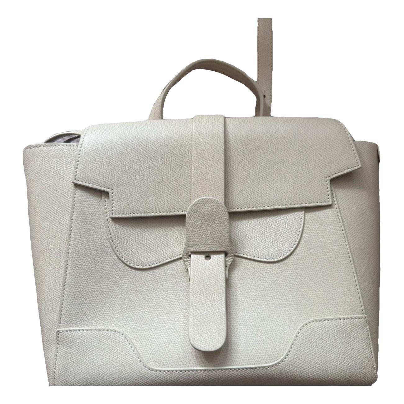 Leather satchel
