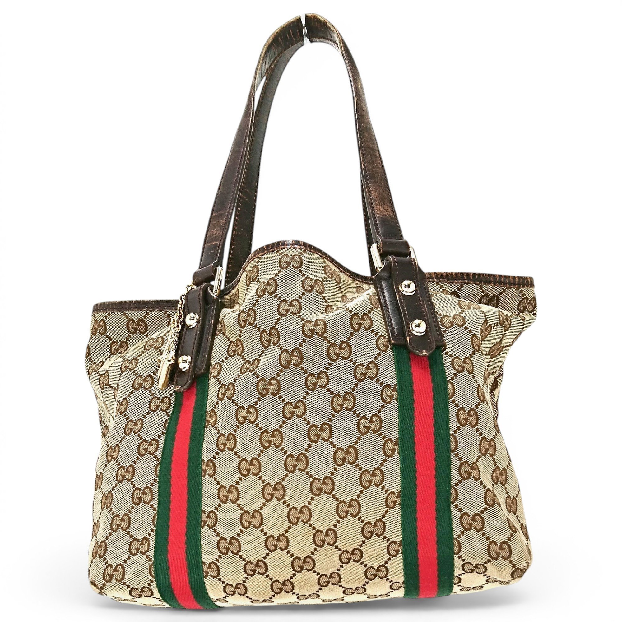 Leather handbag
