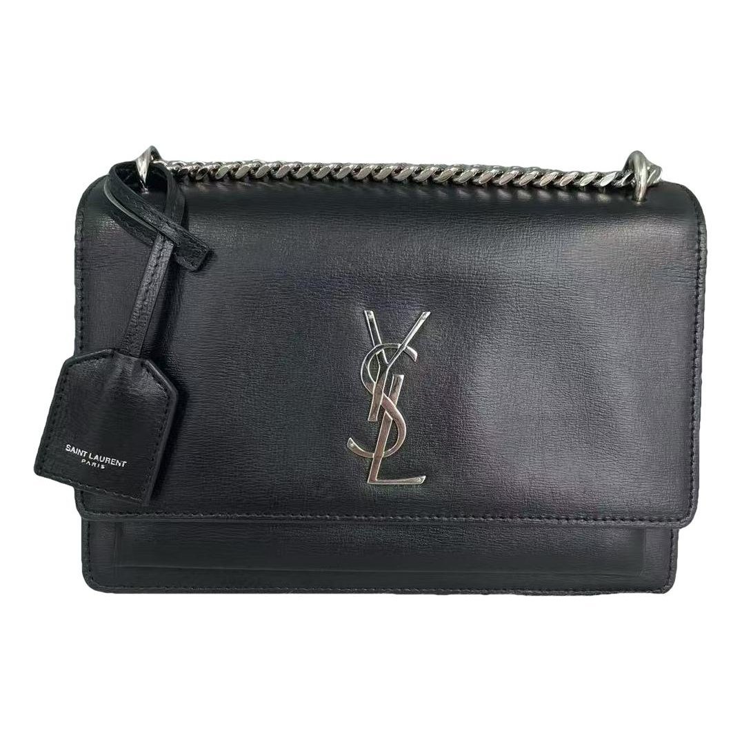 Sunset leather handbag